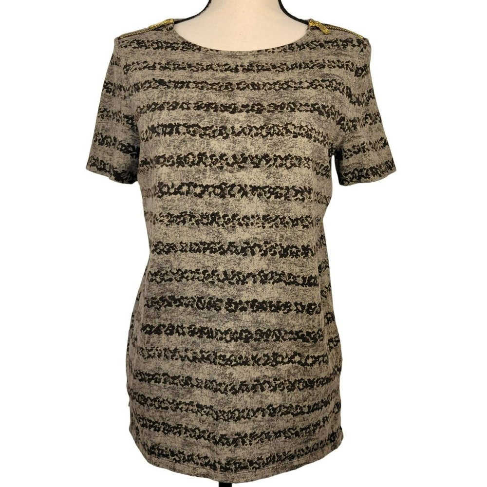 MICHAEL Michael Kors Womans Size Medium Short Sleeve‎ Top Shirt